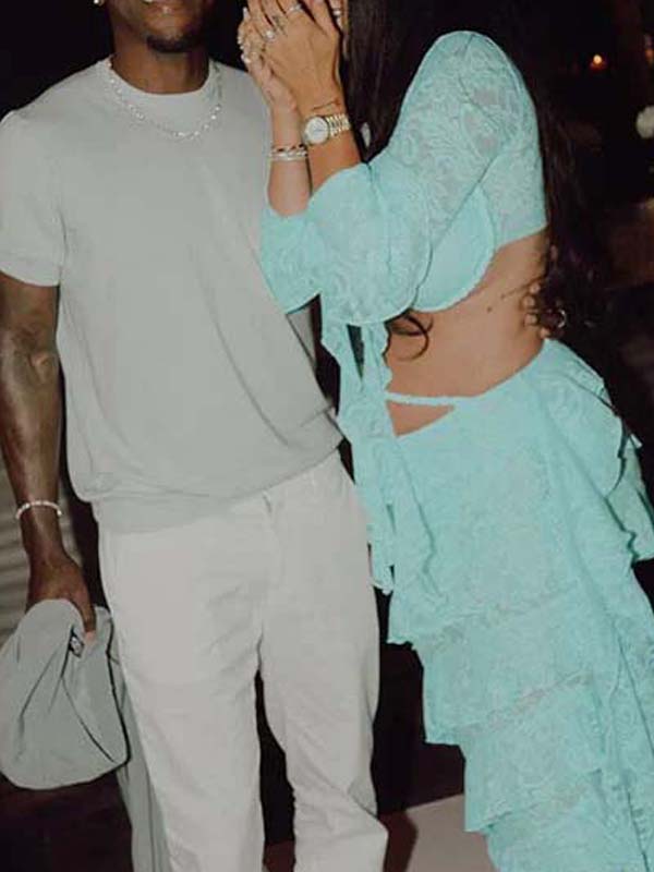 Momnfancy Lace Ruffle 2-in-1 Bodycon Patry Maternity Maxi Dress