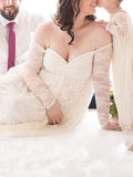 Momnfancy Wedding Lace Draped Off Shoulder For Babyshowes Maternity Midi Dress