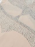 Momnfancy Apricot Patchwork Rhinestone Mesh One Shoulder Prom Wedding Guest Mermaid Party Pregnancy Maternity Maxi Dress