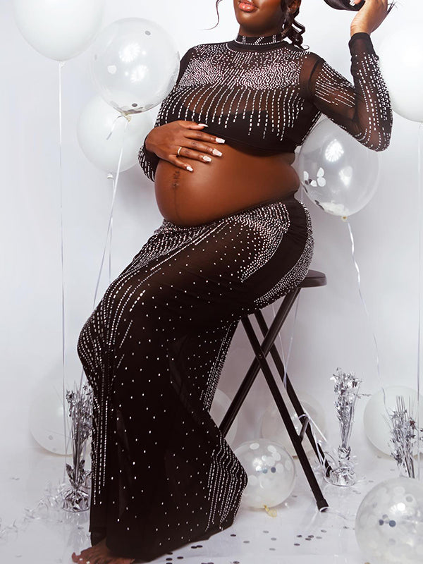 Plus size two piece maxi dresses hotsell
